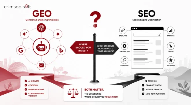 GEO vs SEO, AI Visibility vs SEO which one to invest in